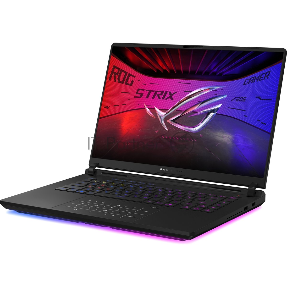Ноутбук ASUS ROG Strix SCAR 16 G635LX-RW041 16"(2560x1600 miniLED (матовый, 240Hz, 3ms))/Intel Core Ultra 9 275HX(2.7Ghz)/32Gb/1024PCISSDGb/noDVD/Ext:NVIDIA GeForce RTX 5090(24576Mb)/Cam/BT/WiFi/90WHr/war 1y/2.8kg/Off черный/DOS + NumberPad