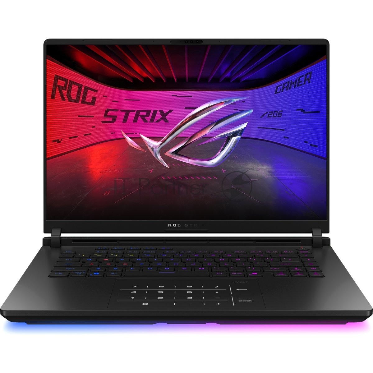 Ноутбук ASUS ROG Strix SCAR 16 G635LX-RW041 16"(2560x1600 miniLED (матовый, 240Hz, 3ms))/Intel Core Ultra 9 275HX(2.7Ghz)/32Gb/1024PCISSDGb/noDVD/Ext:NVIDIA GeForce RTX 5090(24576Mb)/Cam/BT/WiFi/90WHr/war 1y/2.8kg/Off черный/DOS + NumberPad
