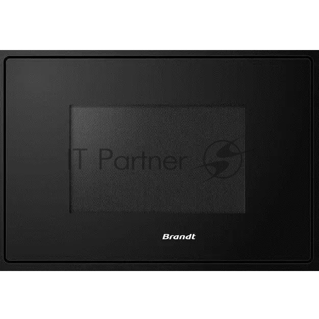 Встраиваемая микроволновая печь Brandt, 3 функции приготовления, 8 автоматических программ, гриль, размораживание, сенсорное управление, таймер, объем 25 л, защита от детей, черный