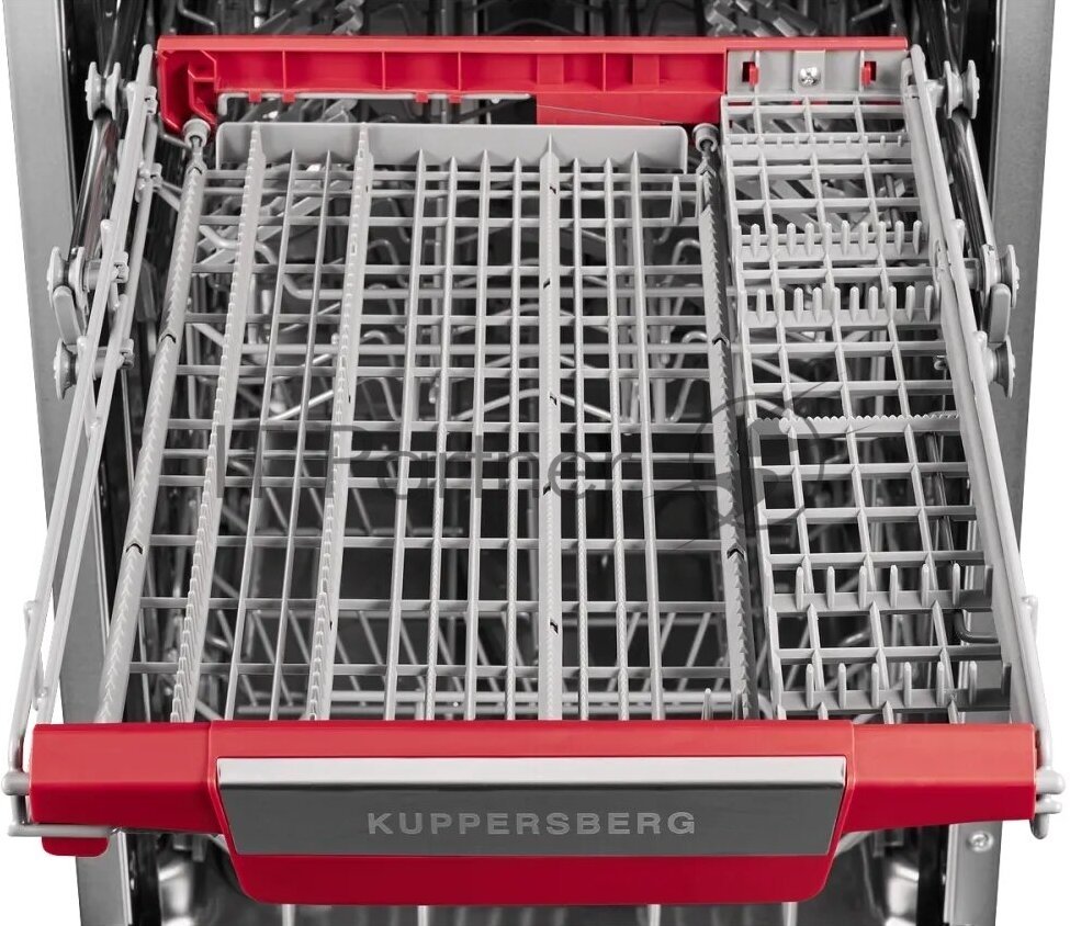 Встраиваемая посудомоечная машина Kuppersberg GLM 4537, серебристый, 44.8 см, 10 компл., 49 дБ, класс A++