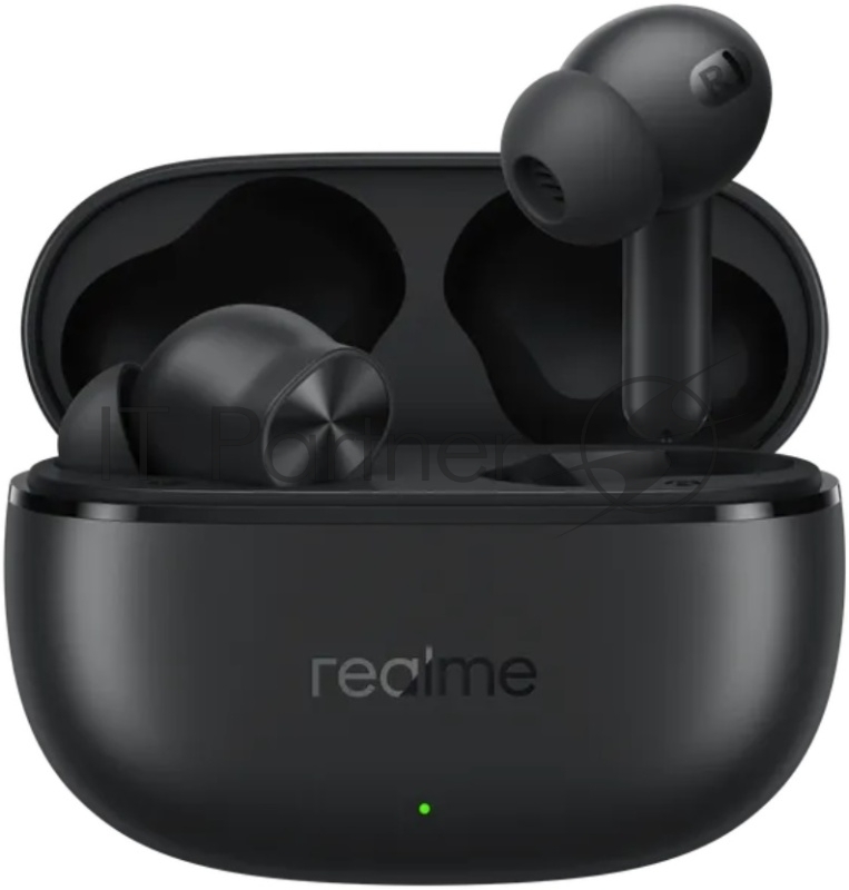 Наушники TWS Realme Buds T200x черный, внутриканальные, Bluetooth, до 30 ч