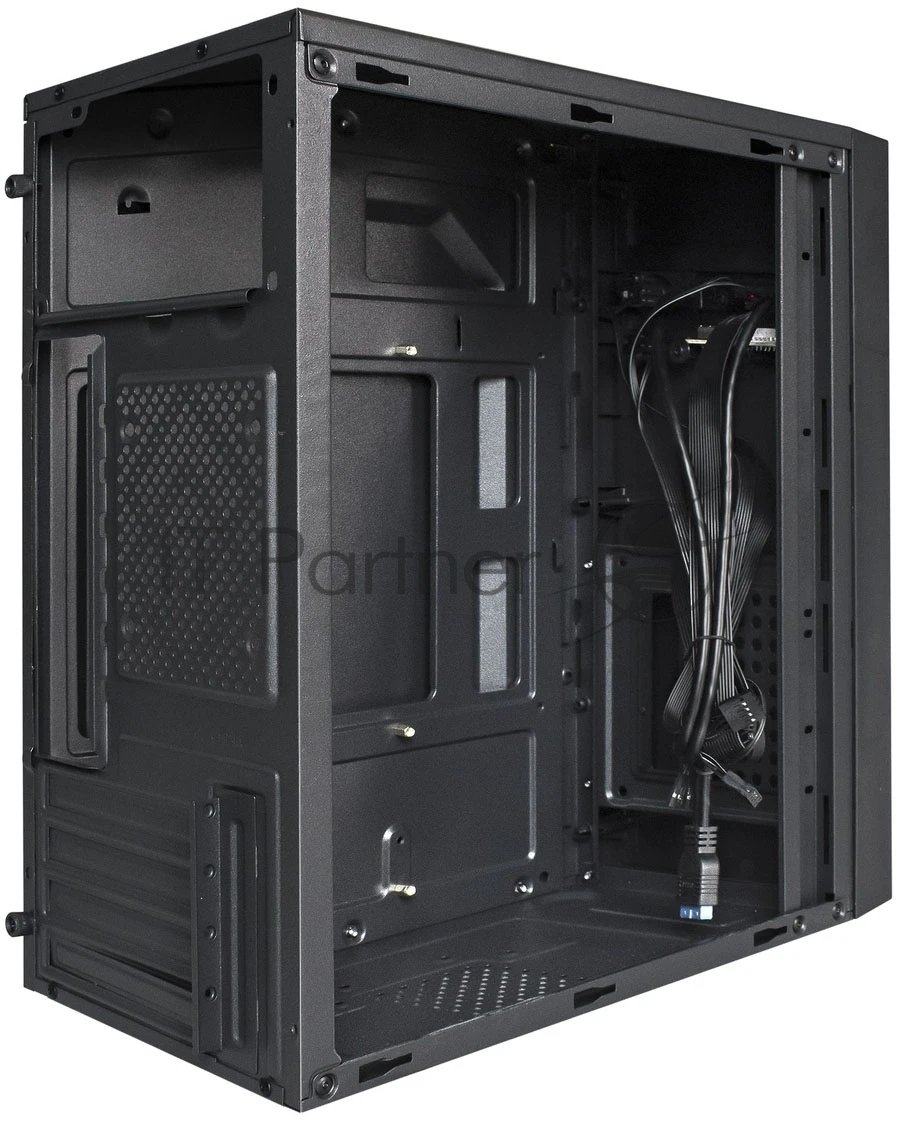 Exegate EX299140RUS Корпус Minitower ExeGate BAA-109U2-UNS400 (mATX, БП UNS400 с вент. 12см, 2*USB+2*USB3.0, аудио, черный)