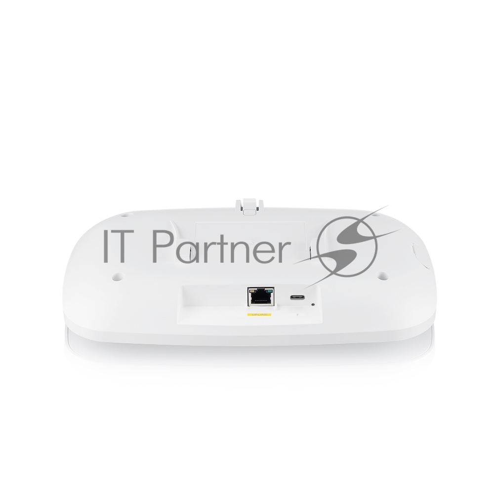 Точка доступа Zyxel NebulaFlex NWA110BE, Wi-Fi 7 (BE6500), MU-MIMO 4x4:2 + 2x2, 1xLAN 2.5GE, без БП