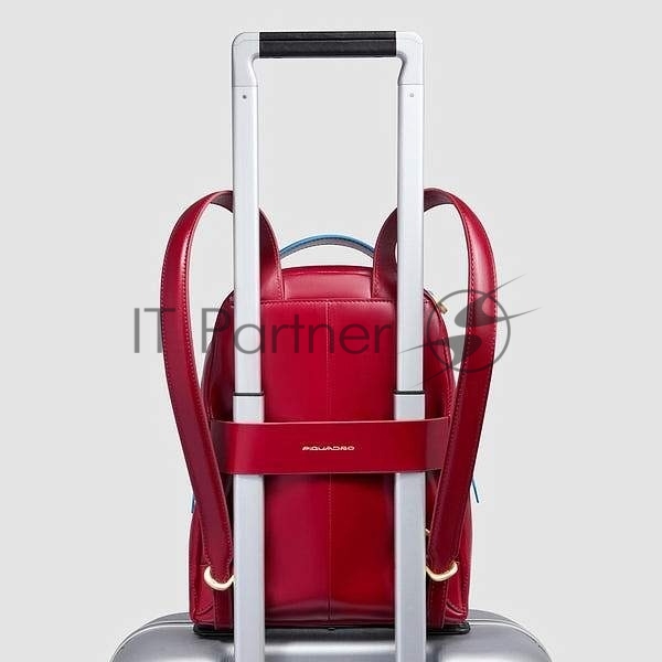 Рюкзак женский Piquadro Blue Square CA6677B2/R кожа, красный