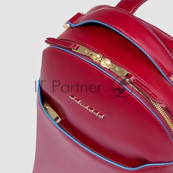 Рюкзак женский Piquadro Blue Square CA6677B2/R кожа, красный