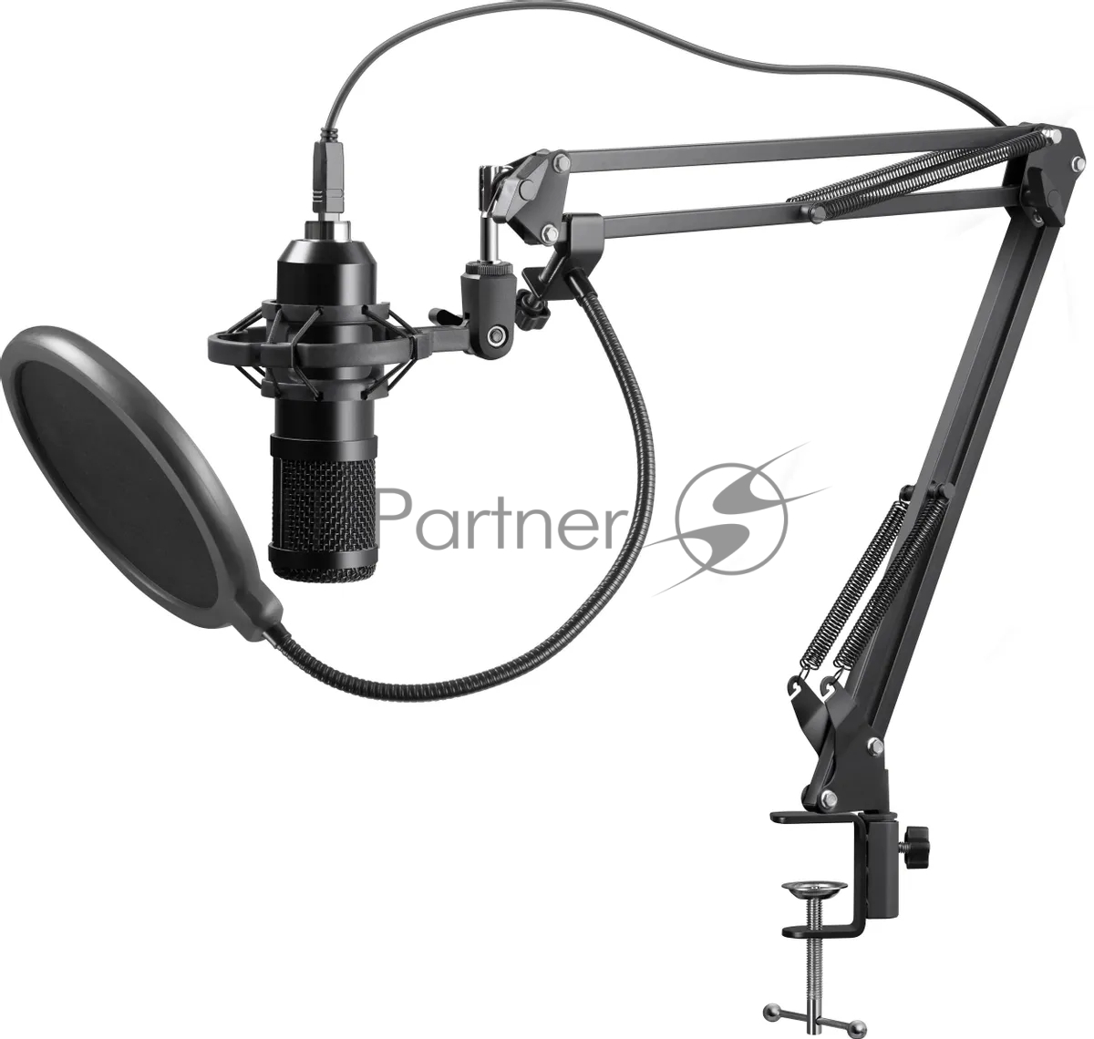 Микрофон Defender Space GMC 450 USB, стойка, провод 1.5 м