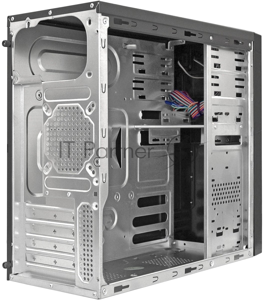 Компьютерный корпус Minitower ExeGate EX299310RUS MA-373X-UNS400 (mATX, БП UNS400 с вент. 12см, 2*USB, аудио, черный)