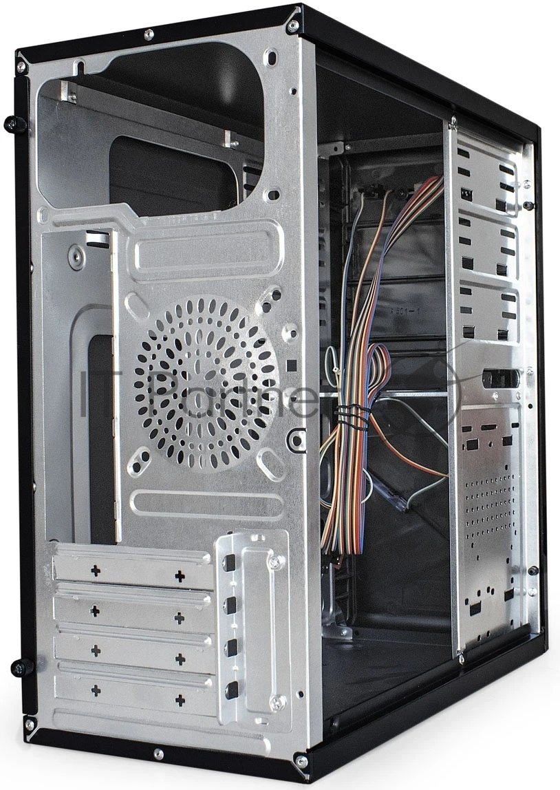 Компьютерный корпус Minitower ExeGate BA-202-UNS450 (mATX, БП UNS450 с вент. 12см, 2хUSB, аудио, черный)