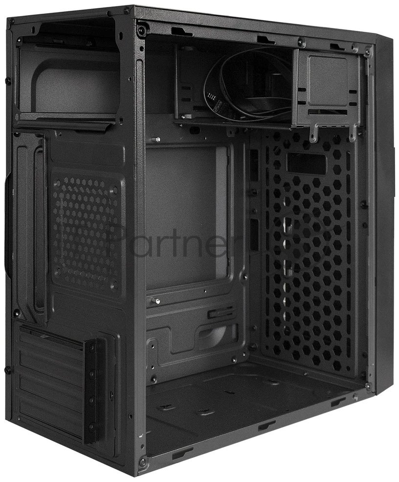 Exegate EX299179RUS Корпус Minitower ExeGate BAA-105U2-01-UNS400 (mATX, БП UNS400 с вент. 12см, 2*USB+2*USB3.0, аудио, черный)