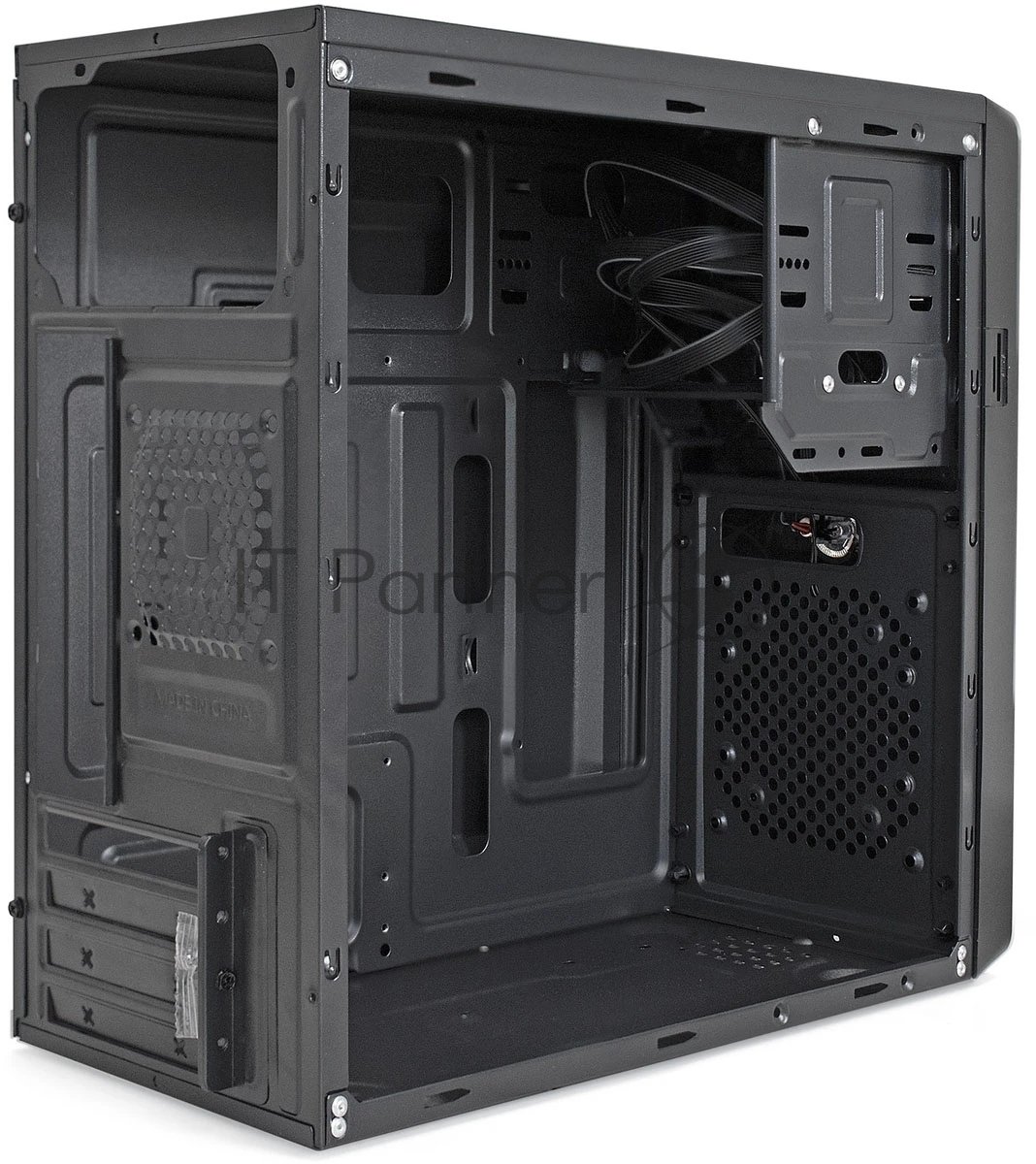 Компьютерный корпус Minitower ExeGate BA-309U2-UNS500 (mATX, БП UNS500 с вент. 12см, 1хUSB+2хUSB 3.0, HD аудио, черный)