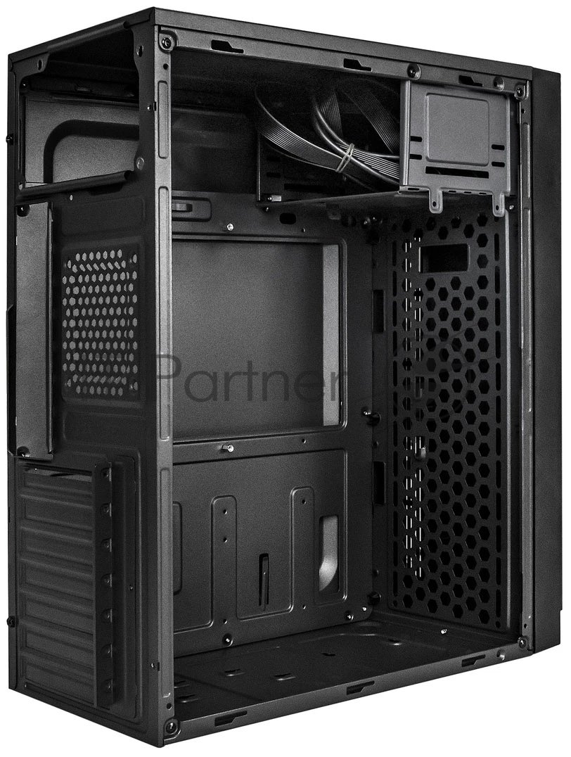 Компьютерный корпус Miditower ExeGate AA-442U2-UNS500 (ATX, БП UNS500 с вент. 12см, 1хUSB+2хUSB 3.0, аудио, черный)
