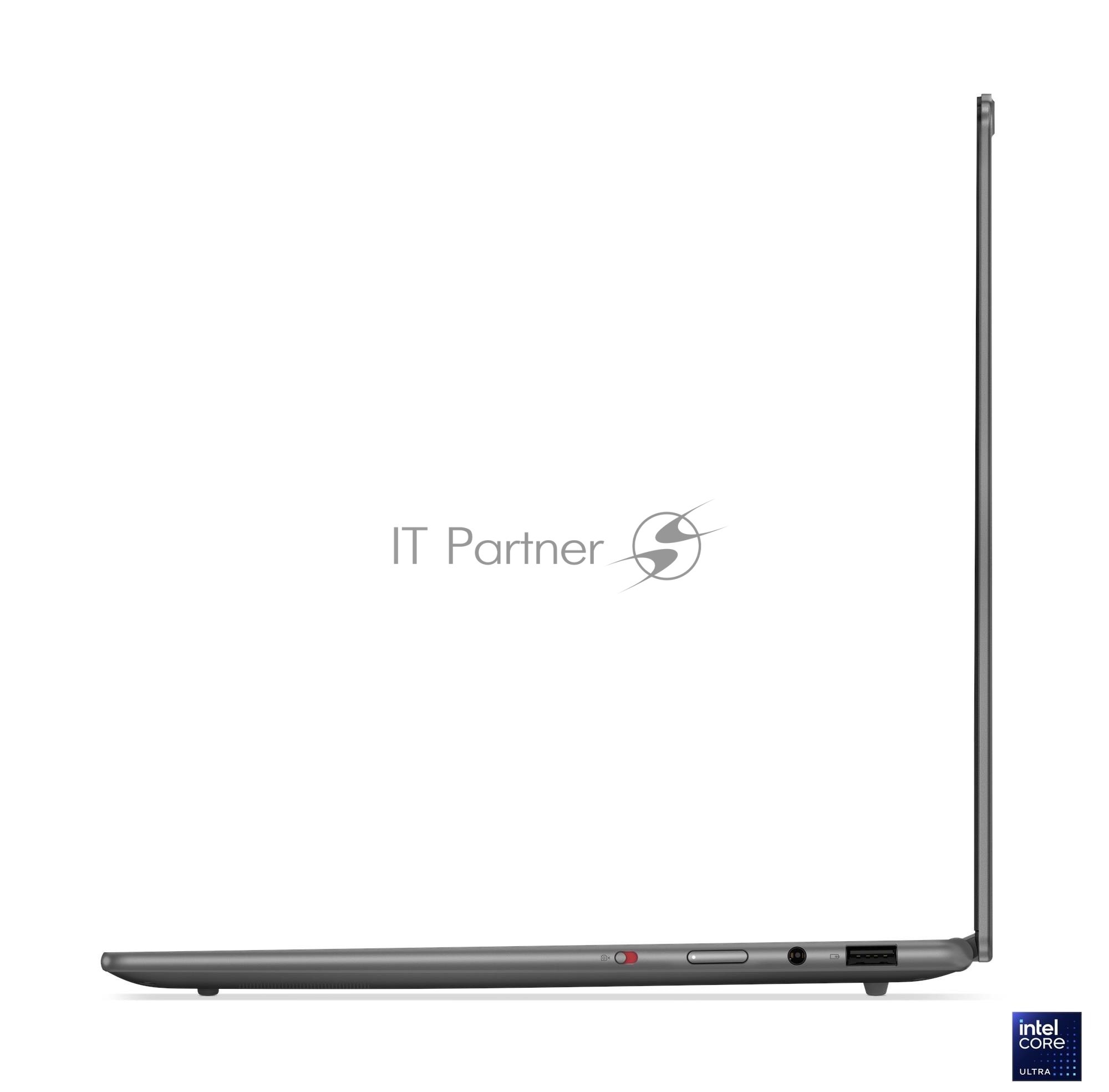 Ноутбук Lenovo Yoga Slim 7 14ILL10 14"(2880x1800 OLED)/Intel Core Ultra 7 256V(2.2Ghz)/16Gb/1024PCISSDGb/noDVD/Int:Intel Arc Graphics 140V/Cam/BT/WiFi/70WHr/war 1y/1.19kg/luna grey/Win11Home + 65W, RU kbd