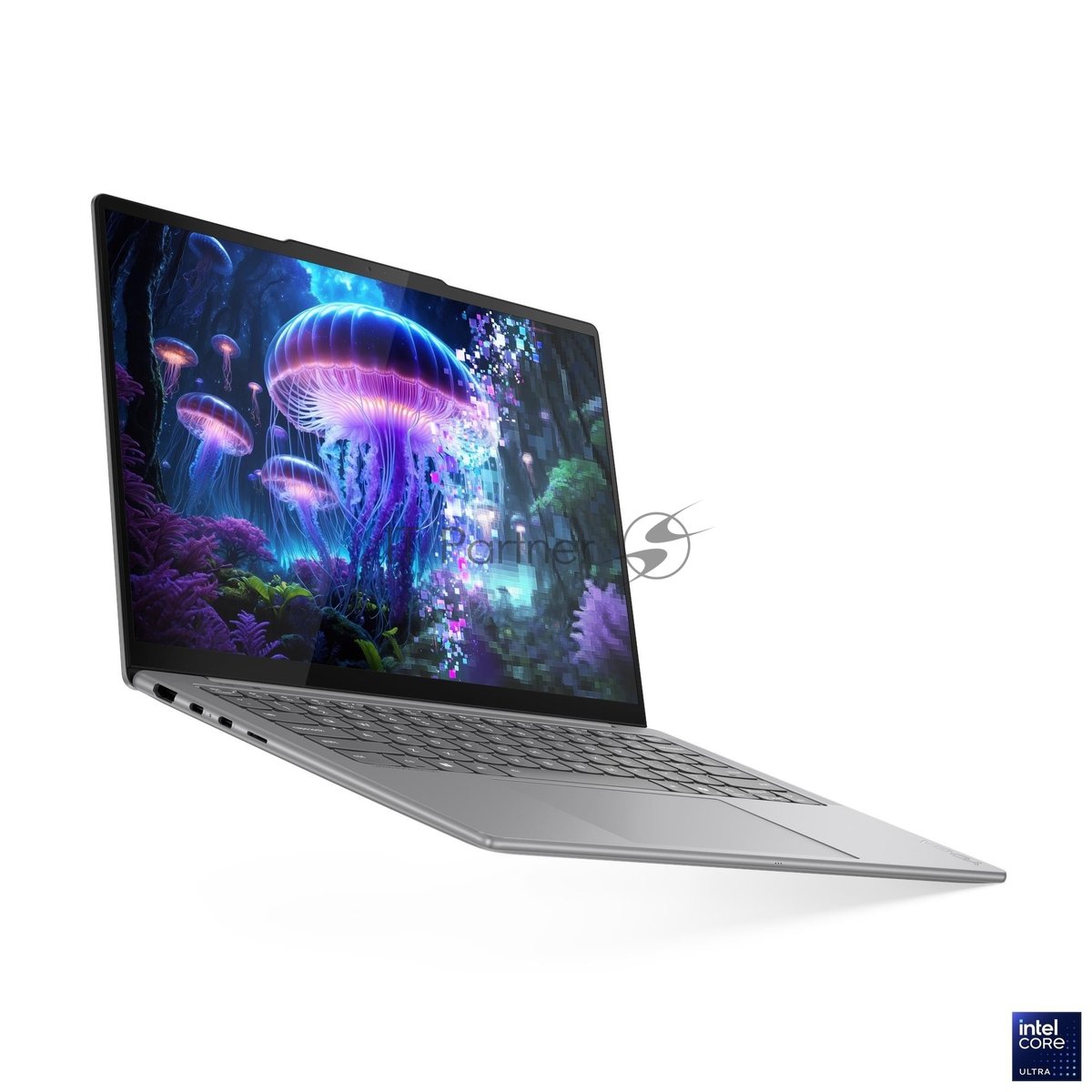 Ноутбук Lenovo Yoga Slim 7 14ILL10 14"(2880x1800 OLED)/Intel Core Ultra 7 256V(2.2Ghz)/16Gb/1024PCISSDGb/noDVD/Int:Intel Arc Graphics 140V/Cam/BT/WiFi/70WHr/war 1y/1.19kg/luna grey/Win11Home + 65W, RU kbd