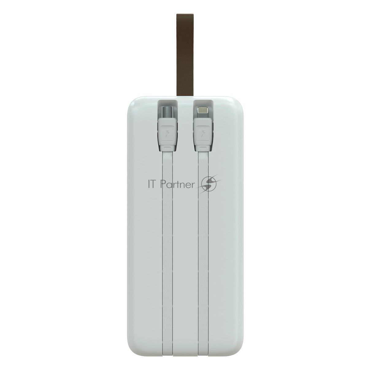 Портативный аккумулятор More choice (4620202550644) PB55-30 с кабелем 1USB 3.0A 22.5W PD - 30000mAh белый