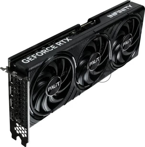 Видеокарта Palit GeForce RTX 5070 INFINITY 3, 12 GB GDDR7, 192 bit, 3xDisplayPort, HDMI, GPU 2325 MHz