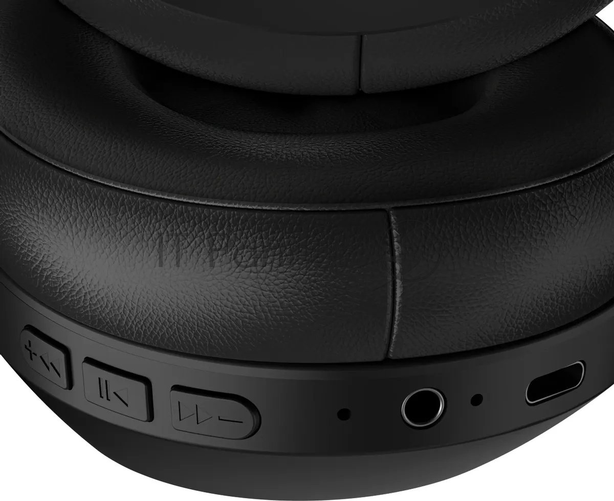 Беспроводные/проводные наушники Defender FreeMotion B490 черный, накладные, Bluetooth + проводной, складная конструкция, микрофон, до 14 ч
