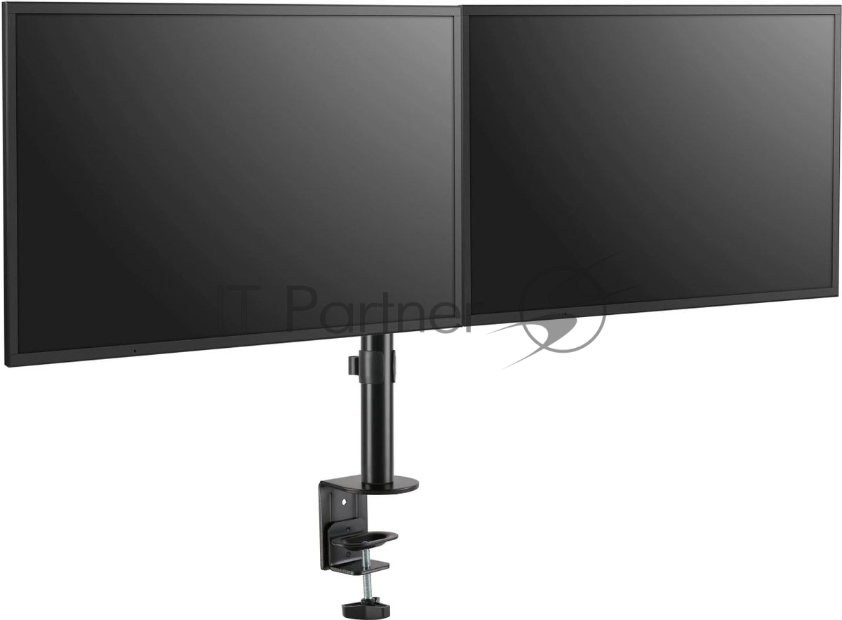 Кронштейн для мониторов Ultramounts UM737 черный 17"-32" макс.8кг крепление к столешнице поворот и наклон