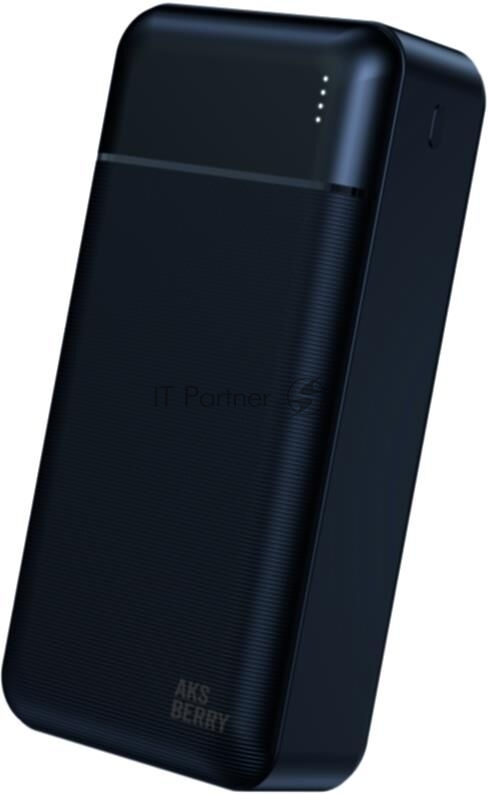 AKSBERRY (6900289730015) E300 Epica быстрая зарядка 30000 mAh, черный Внешний АКБ