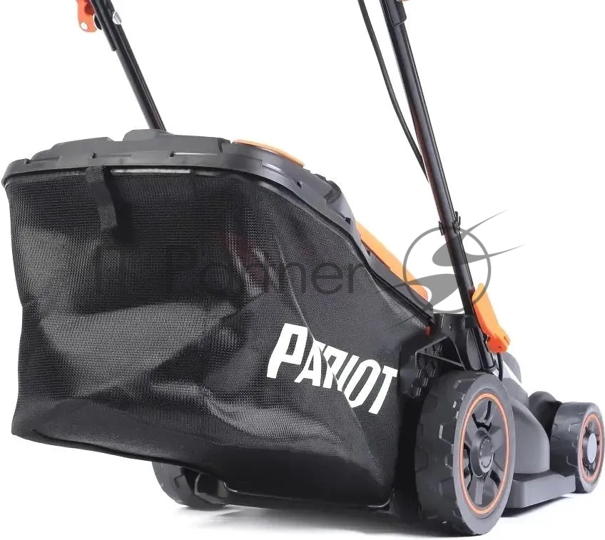 PATRIOT PT1737E Lux Газонокосилка электрическая [512301737] { 1,7кВт, 37см, 40л + мульч. }