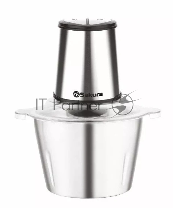 Чоппер Sakura SA-6246BS 600Вт 2 л стальная чаша