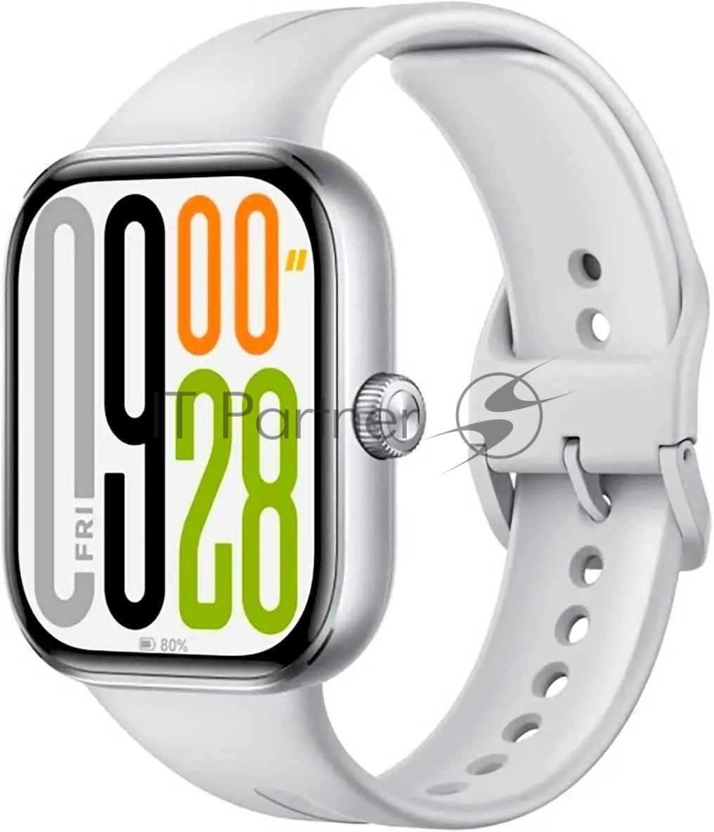 Умные часы Xiaomi Redmi Watch 5, 2.07" AMOLED, Bluetooth, 5ATM, серебристый / серый