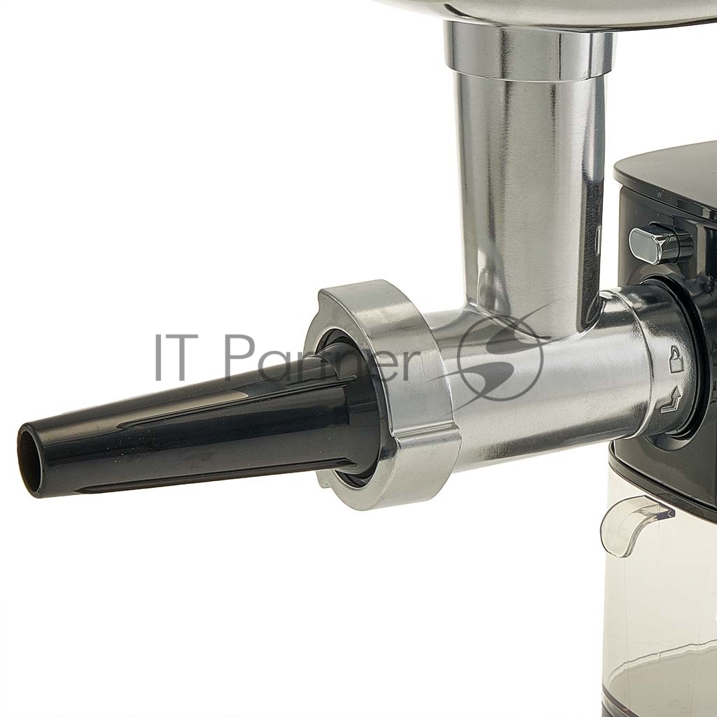 Мясорубка электрическая DELTA LUX DE-602MS черный, 3600 Вт, 2.5 кг/мин, реверс, защита от перегрузки, насадки - 6