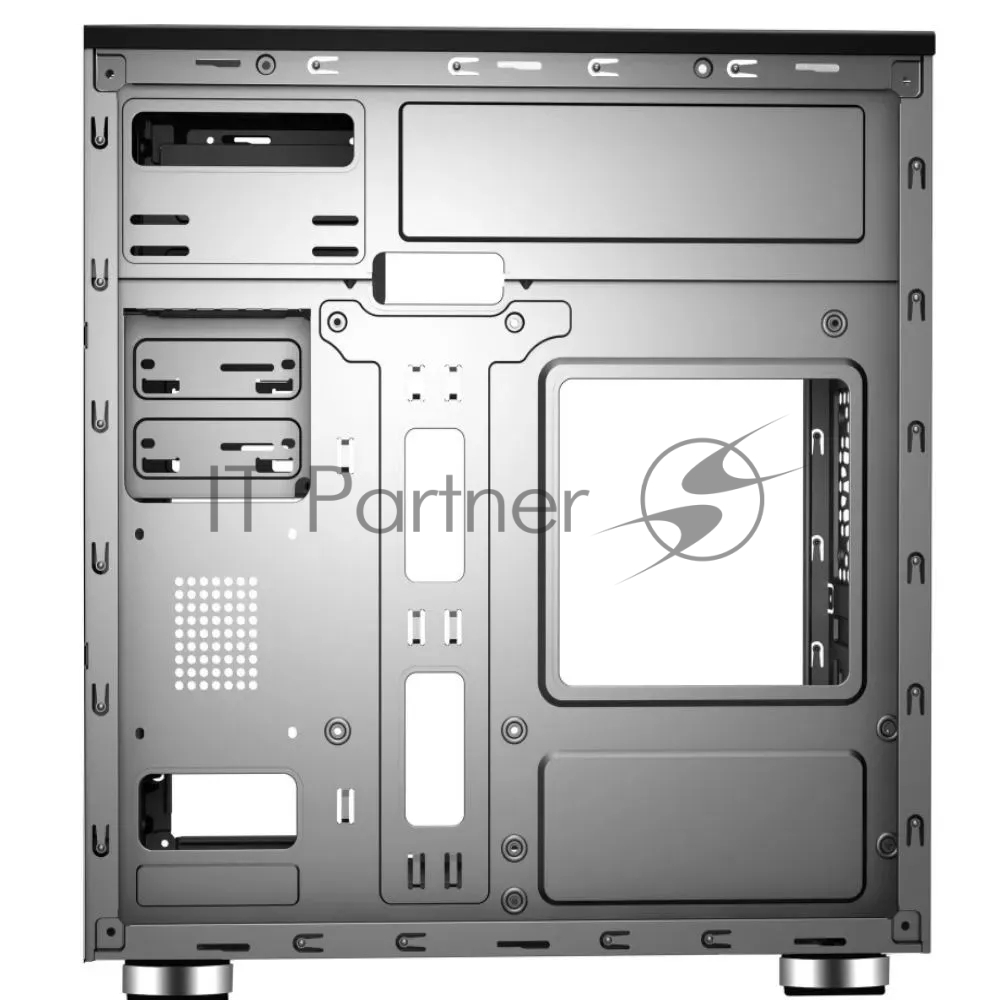Корпус для ПК ACD - Coffre 102N, 3х2.5", 2х3.5", 1х5.25", 2xUSB2.0, Mini Tower, без БП, цвет чёрный, MO-TC600-000