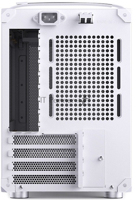 Компьютерный корпус без блока питания JONSBO C6 MAX Handle, Mini-Tower, TG, no fan, 1xUSB-A 3.0 + 1xUSB-C 3.1, mATX, mITX белый