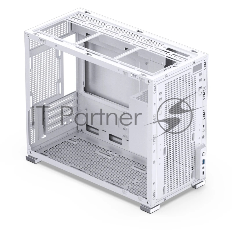 Компьютерный корпусMini-Tower/ Case JONSBO D31 STD, Mini-Tower, TG, no fan, 1xUSB-A 3.2 + 1xUSB-C 3.2, mATX, mDTX, mITX белый