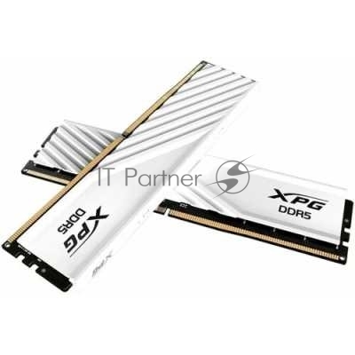 Оперативная память XPG Lancer Blade, DDR5, 32GB (2x16 GB), 6000 MHz, CL36, радиатор, белый
