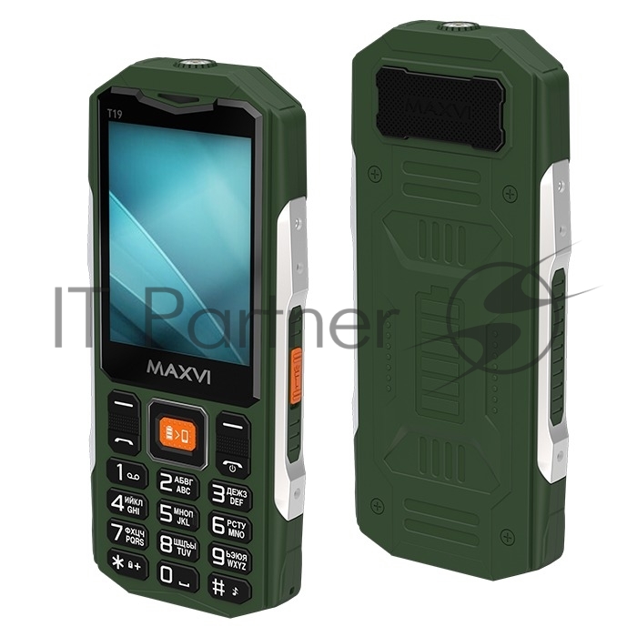 Мобильный телефон Maxvi T19 зеленый