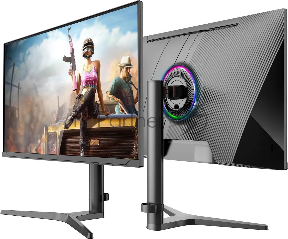 Монитор 31.5" NPC MQ3207-Y IPS 2560x1440, 60 Гц, 4 мс, 16:9, 350 кд/м², 2xHDMI 2.0, DP, 3.5 Jack, USB, динамики (2x3 Вт), FreeSync, G-Sync, регулировка по высоте, черный