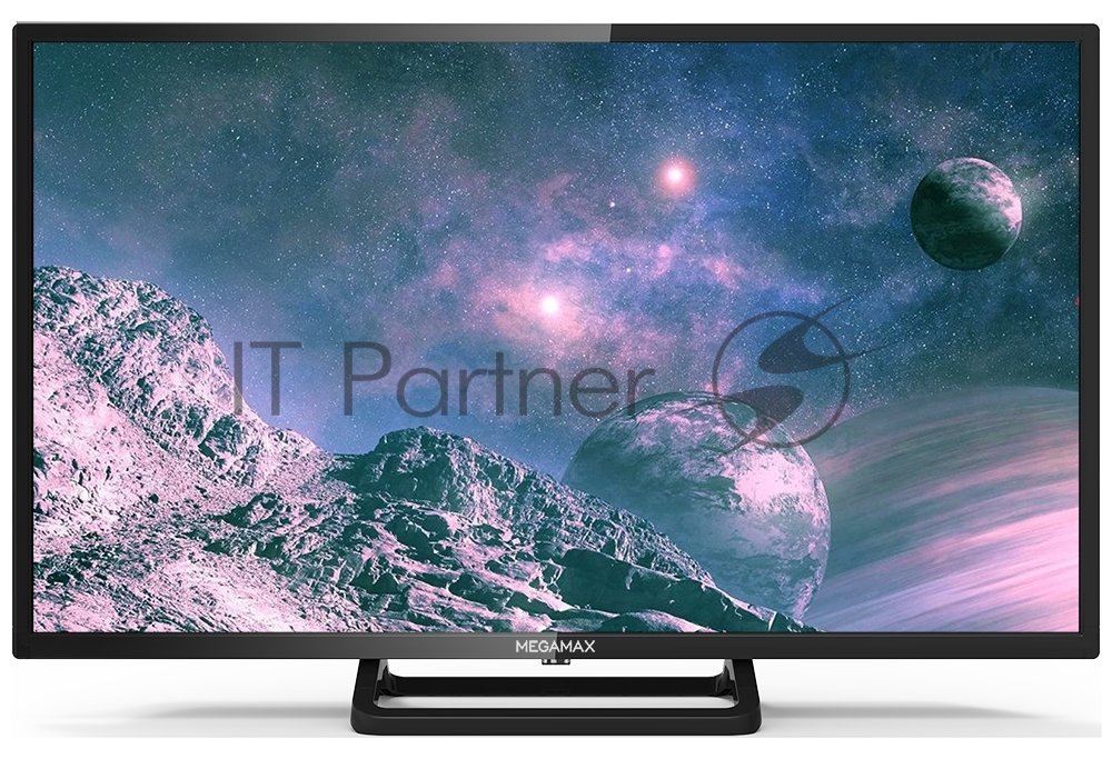 Телевизор MEGAMAX 32" 32MG11HSM черный DLED HD 60Hz Smart TV