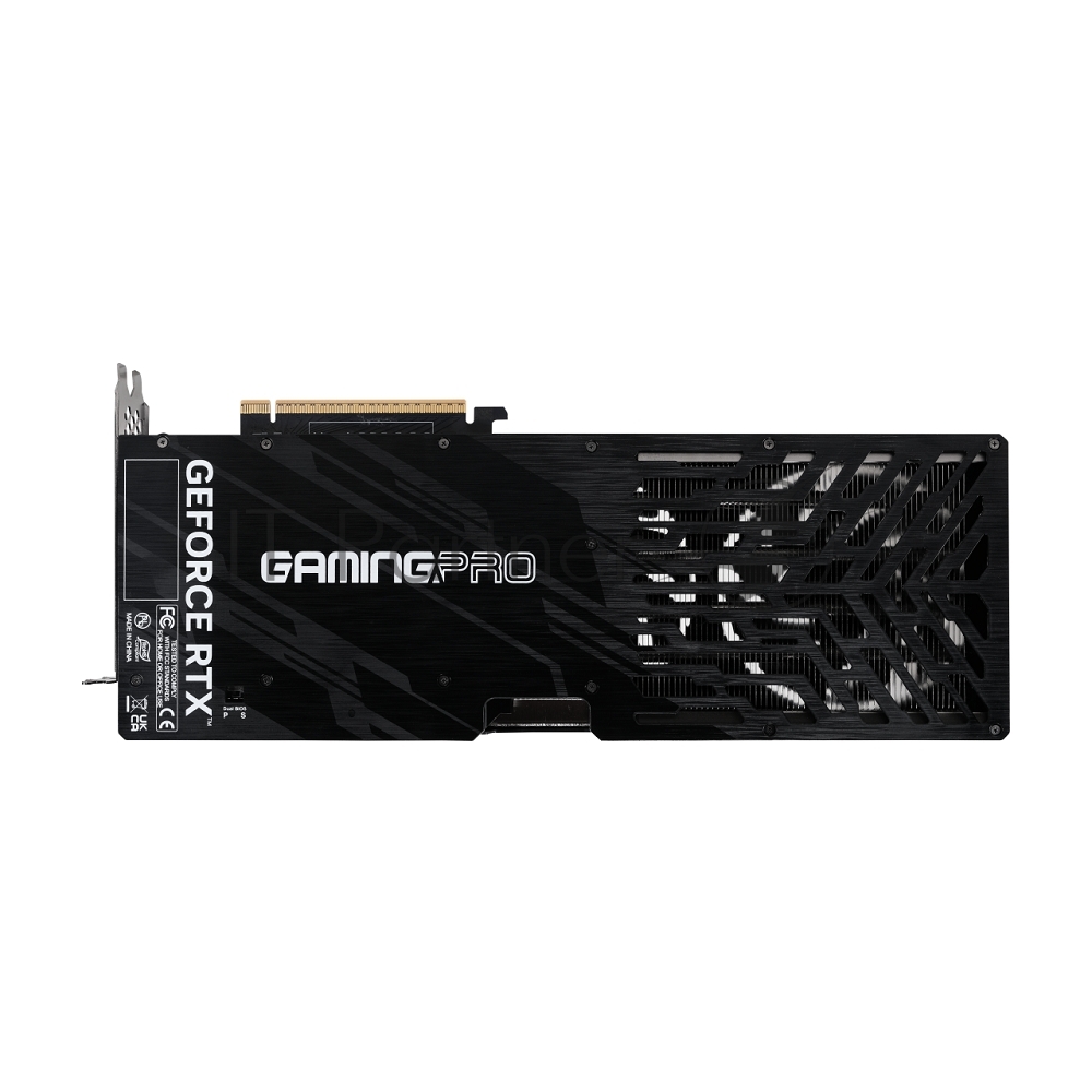 Видеокарта Palit GeForce RTX 5070 GAMINGPRO-S OC, 12 GB GDDR7, 192 bit, 3xDisplayPort, HDMI, GPU 2325 MHz