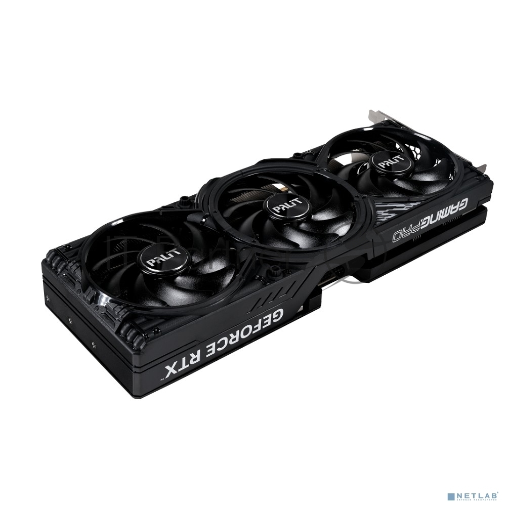 Видеокарта Palit GeForce RTX 5070 GAMINGPRO-S, 12 GB GDDR7, 192 bit, 3xDisplayPort, HDMI, GPU 2325 MHz