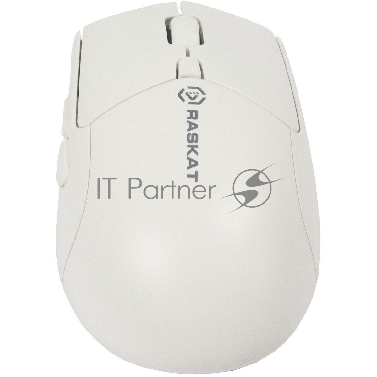 Мышь беспроводная Raskat M007WB белый, 2400 dpi, радиоканал, Bluetooth, USB, кнопки - 6