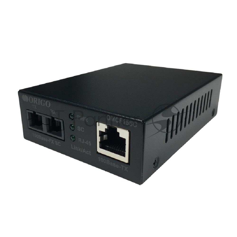 Медиаконвертер ORIGO OMCF15SC/A1A 100Base-TX/100Base-FX (SC), 1310 нм, одномод, до 15 км