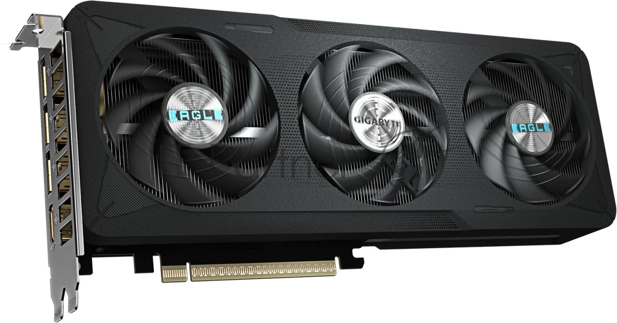 Видеокарта Gigabyte GV-N5060EAGLEMAX OC-8GD, NVIDIA GeForce RTX 5060, 8 ГБ GDDR7, 128 бит, PCI-e 5.0, 1xHDMI, 3xDP