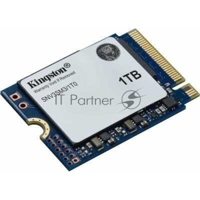 SSD Kingston SNV3SM3/1T0, 1000 ГБ, M.2 2230, NVMe PCIe 4.0, 6000/4000 МБ/с