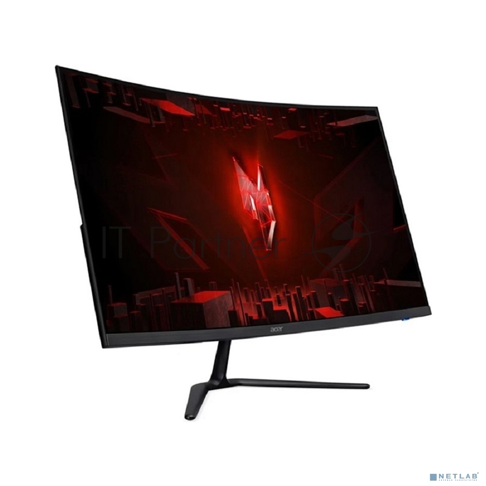 Монитор 31.5" Acer ED320QUS3bmiipx VA 2560x1440, 180 Гц, (1)5 мс, 16:9, 250 кд/м², 2xHDMI 2.0, DP, HDR10, FreeSync, изогнутый экран (1500R), динамики, черный