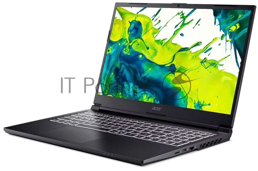 Ноутбук ACER Aspire 7 A715-59G-51DK черный 15.6"(1920x1080 (матовый) IPS)/Intel Core i5 13420H(2.1Ghz)/16384Mb/512PCISSD Gb/noDVD/Ext:nVidia GeForce RTX 3050(6144Mb)/Cam/BT/WiFi/50WHr/war 1y/2kg/Iron/NoOS