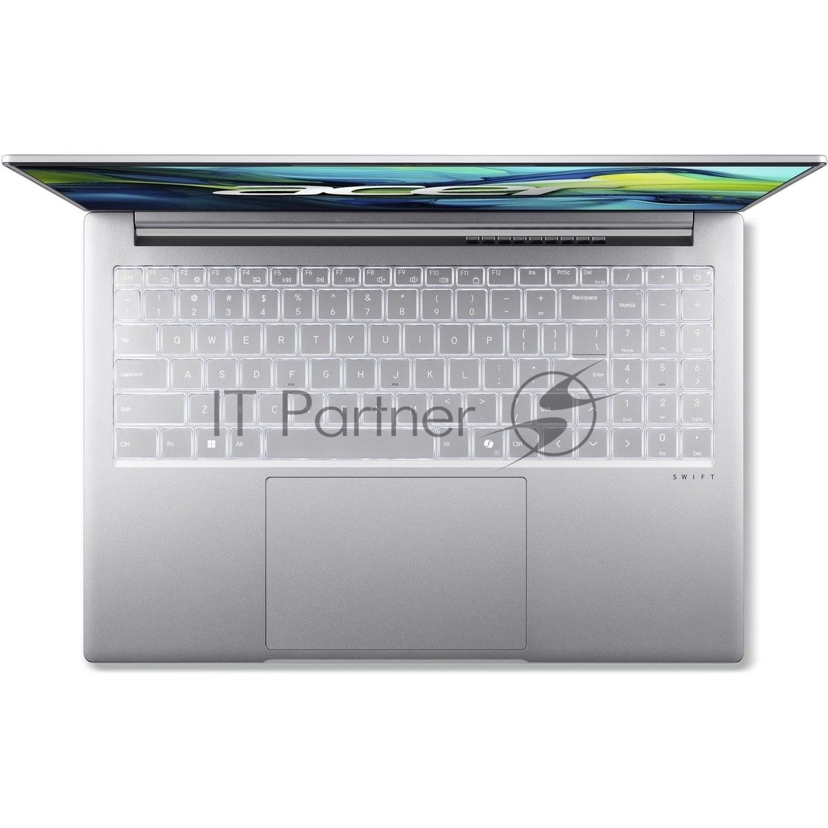 Ноутбук Acer Swift Lite SFL16-51M-54BL/16"/IPS/Intel Core Ultra 5 115U/16Gb/512Gb SSD/Intel Graphics/Без ОС/серебристый/1.19kg
