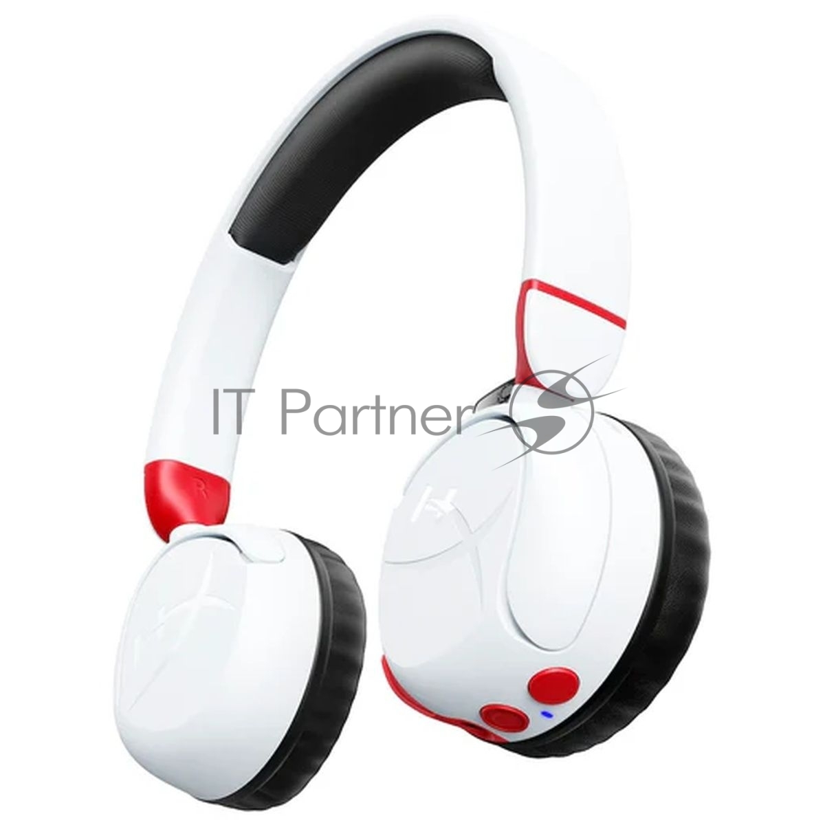 Гарнитура HyperX Cloud Mini белый, беспроводная + проводная, Bluetooth, до 25 ч, совместимость с PS5, Xbox