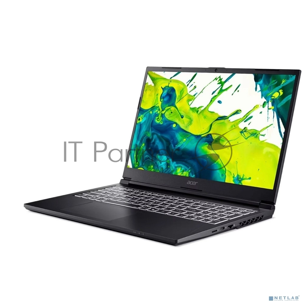 Ноутбук ACER Aspire 7 A715-59G-51DK черный 15.6"(1920x1080 (матовый) IPS)/Intel Core i5 13420H(2.1Ghz)/16384Mb/512PCISSD Gb/noDVD/Ext:nVidia GeForce RTX 3050(6144Mb)/Cam/BT/WiFi/50WHr/war 1y/2kg/Iron/NoOS