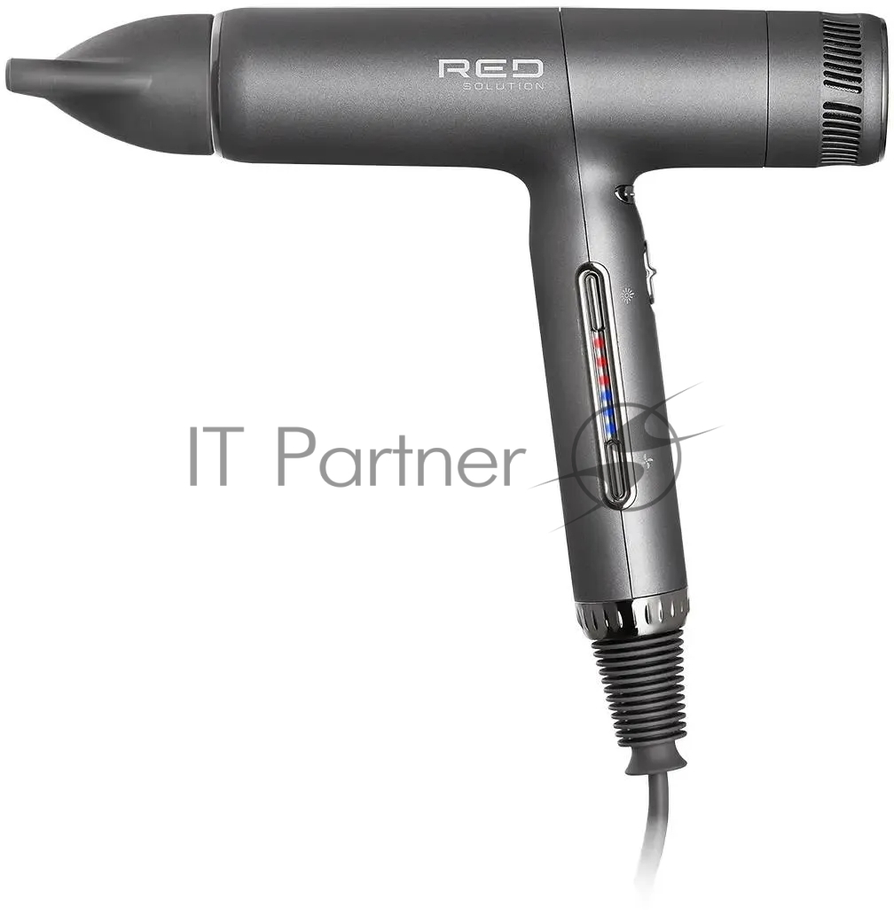 Фен Red Solution F582 серый/серебристый, 1500 Вт, ионизация