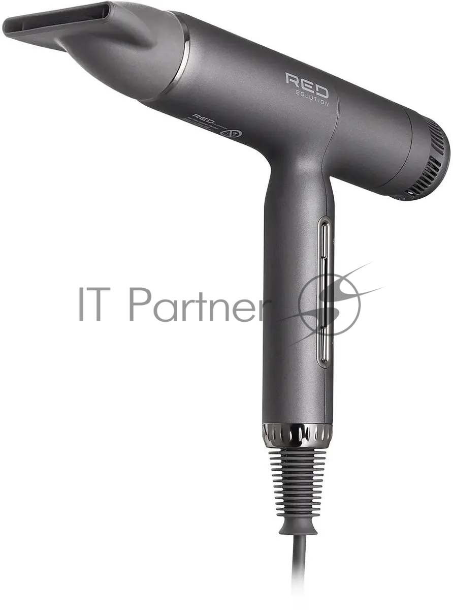 Фен Red Solution F582 серый/серебристый, 1500 Вт, ионизация