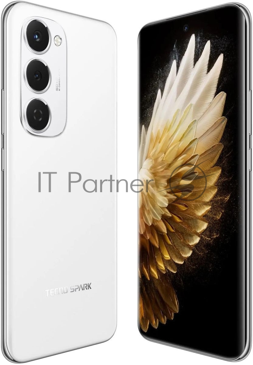 Смартфон Tecno Spark 40 Pro+ 8/256Gb белый
