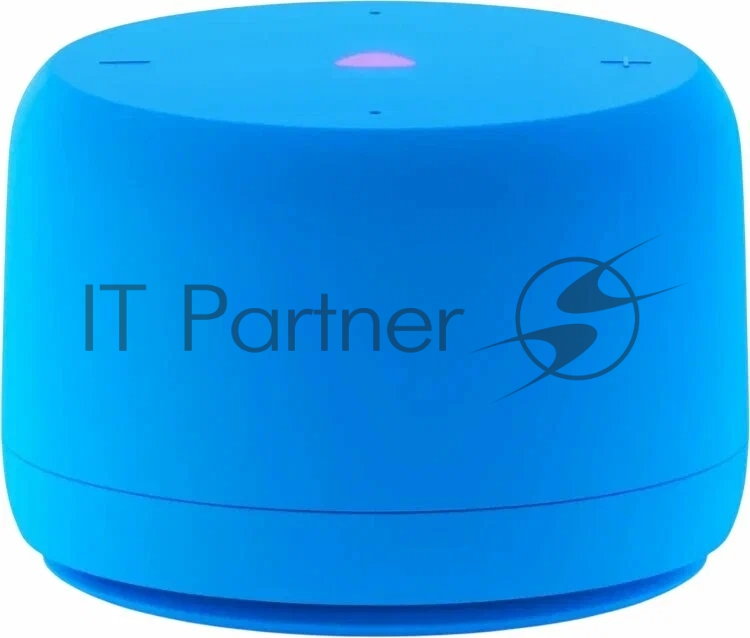 Умная колонка Яндекс Станция Лайт 2, 6Вт, компактная, 1 динамик, Matter, Wi-Fi, Bluetooth 5.0, Алиса, синий