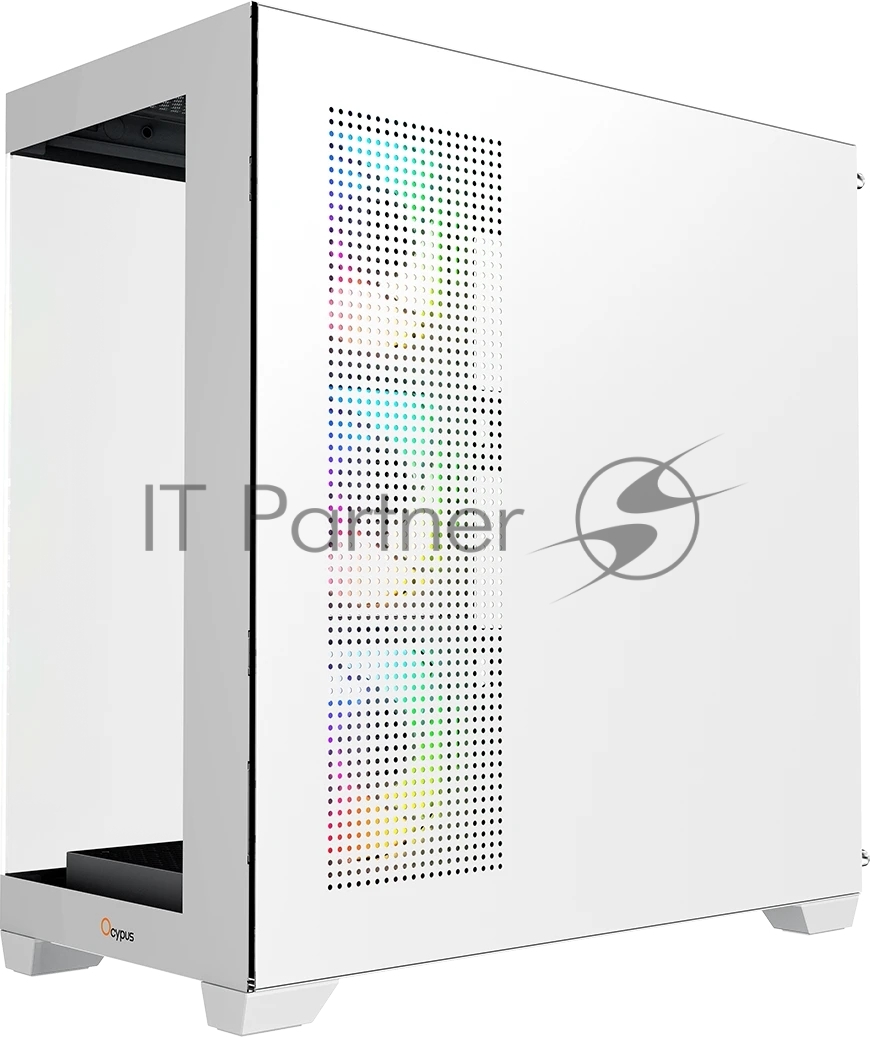 Компьютерный корпус Ocypus Gaммa C72 WH ARGB ATX/win/white/4 ARGB fans/no PSU/Tempered Glass