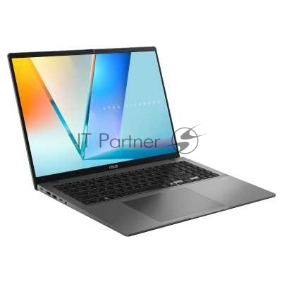 Ноутбук ASUS Vivobook S16 S3607CA-SH100 серый Intel Core Ultra 5 225H 1.7 GHz/DDR5 16Gb 512Gb PCIE G4 SSD/Intel UHD Graphics 16" OLED WUXGA (1920 x 1200) 16:10/Without OS/1.66 kg